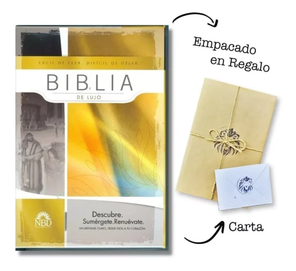 Biblia De Lujo Nbd Nueva Biblia Al Día Tapa Dura