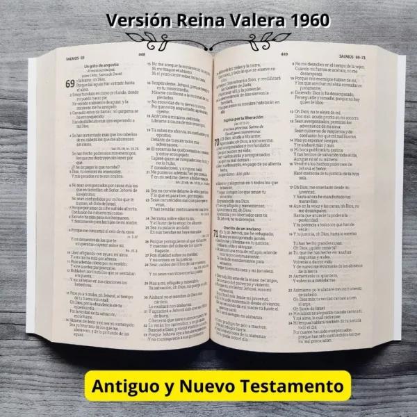Biblia Económica Azul Oscuro Reina Valera 1960 - Image 5