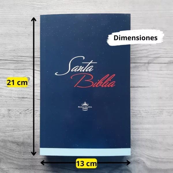 Biblia Económica Azul Oscuro Reina Valera 1960 - Image 3