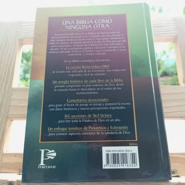 Biblia Cronológica Reina Valera 1960 Tapa Dura - Image 3