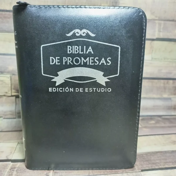 La Biblia De Promesas Edición De Estudio Rvr1960 Negro - Image 3