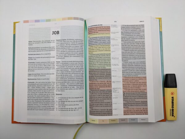 Biblia de Estudio Arcoiris RVR60 Tapa Dura - Image 4