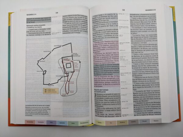Biblia de Estudio Arcoiris RVR60 Tapa Dura - Image 5