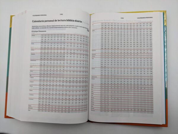 Biblia de Estudio Arcoiris RVR60 Tapa Dura - Image 8