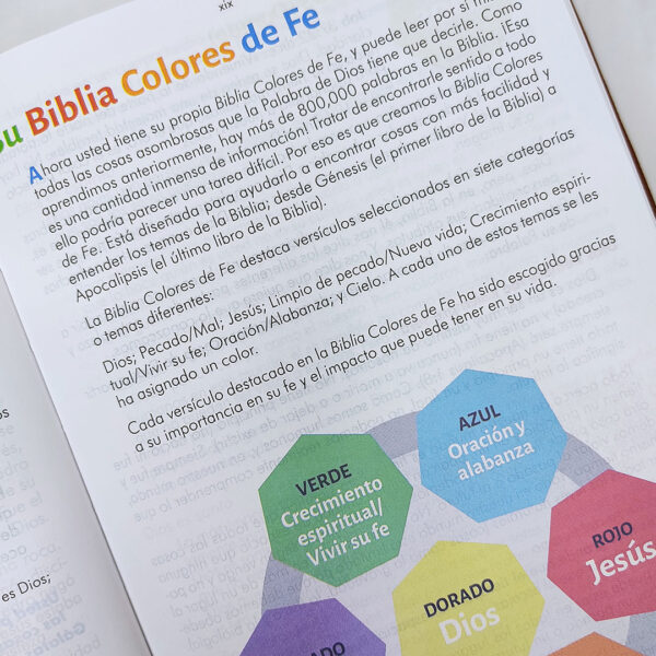 Biblia Colores De Fe RVR 1977 - Image 4