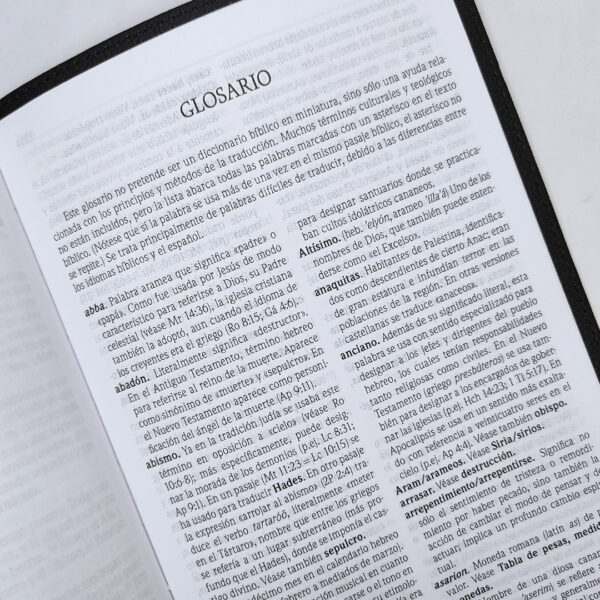 Biblia del Ministro NVI Piel Negra - Image 5