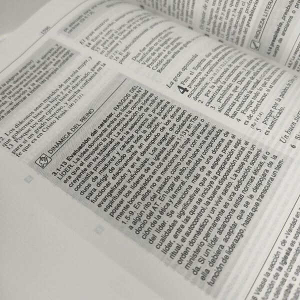 Biblia Plenitud Reina Valera 1960 de estudio tapa dura - Image 7