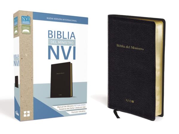 Biblia del Ministro NVI Piel Negra - Image 2