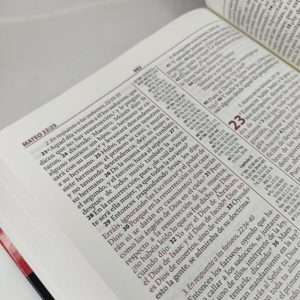 Biblia de Estudio Ryrie Ampliada Tapa Dura RVR1960 - Image 6