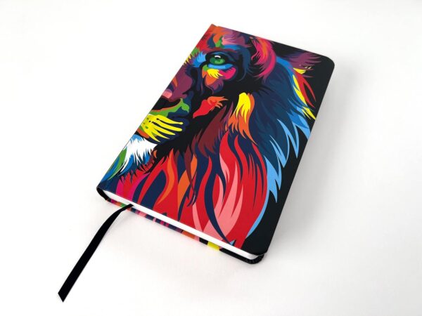 Biblia RVR60 Nombres De Dios Tapa Dura Leon de Juda Arcoíris - Image 3