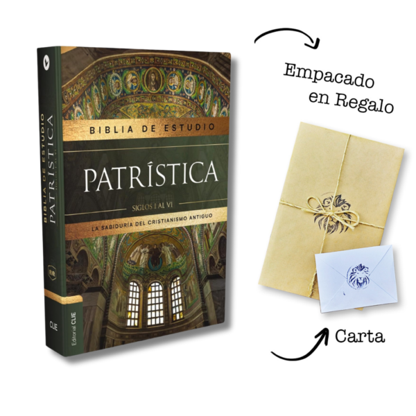 Biblia de Estudio Patrística Reina Valera Revisada Tapa Dura