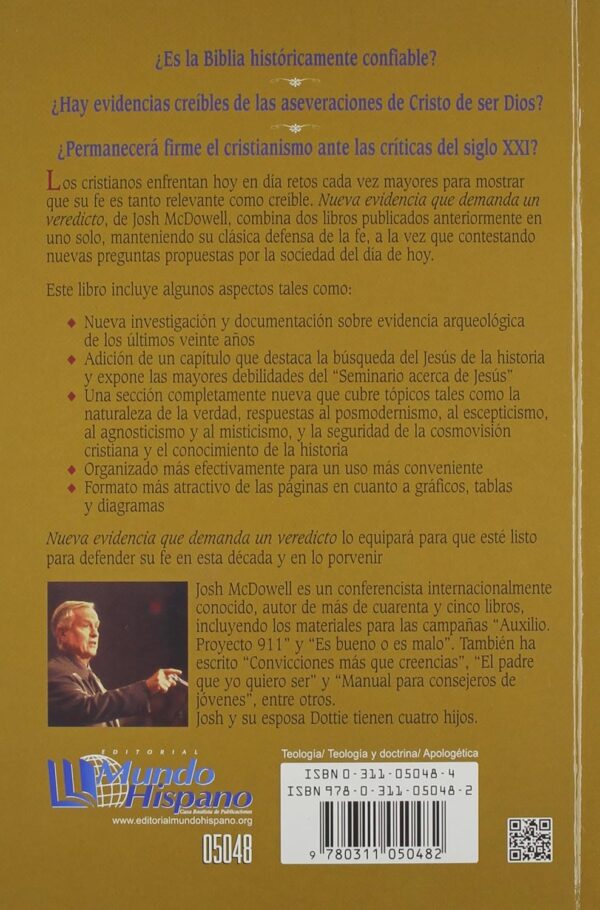 Nueva Evidencia Que Demanda un Veredicto  Josh McDowell - Image 2