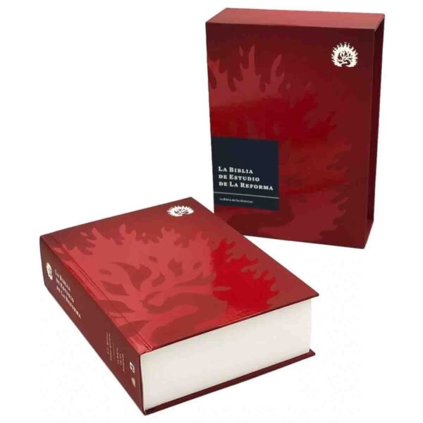 Biblia de Estudio de la Reforma LBLA R.C.Sproul  tapa dura rojo - Image 2
