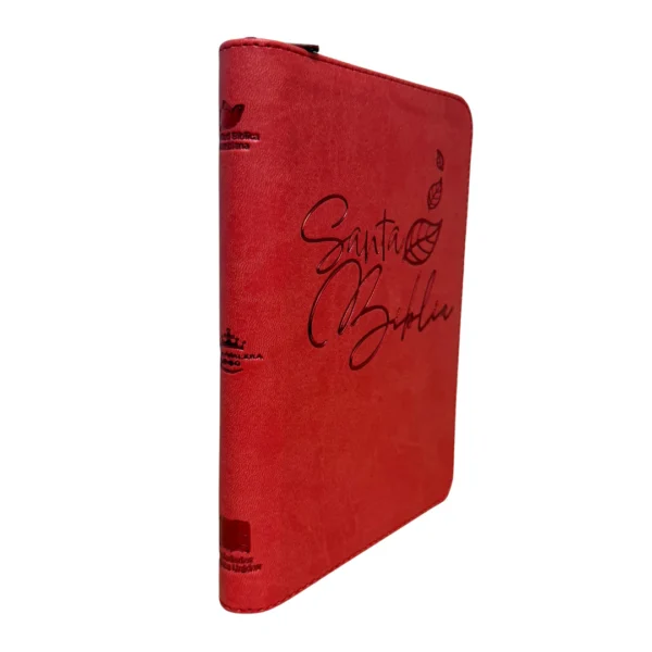 Biblia Letra Grande 12 Puntos RVR 1960 Rojo Cierre - Image 2