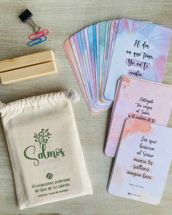Tarjetas “Salmos” – Afirmaciones poderosas para el alma