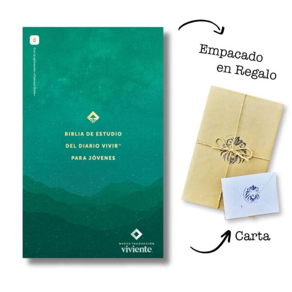 Biblia de Estudio Diario Vivir para Jóvenes NTV Tapa Dura - app Filament