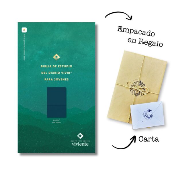  Biblia de Estudio Diario Vivir para Jóvenes – NTV Piel Azul - App Filament