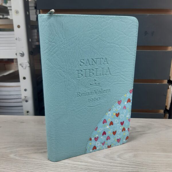 Biblia RVR60 Letra Grande 10 pts Mujer Cierre - Image 5