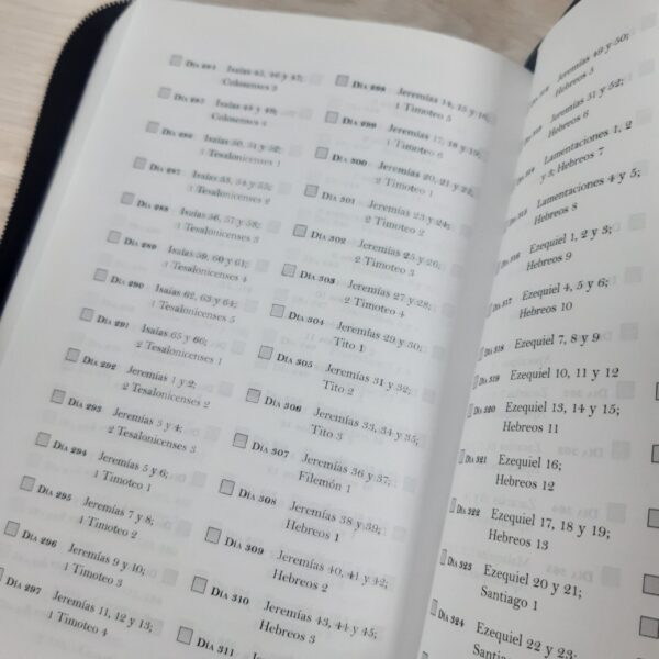 Biblia RVR60 Letra Grande 10 pts Mujer Cierre - Image 9