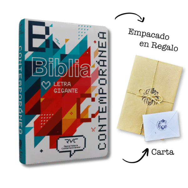 Biblia RVC Letra Gigante 14 Gamer Tapa Semiflexible Colores