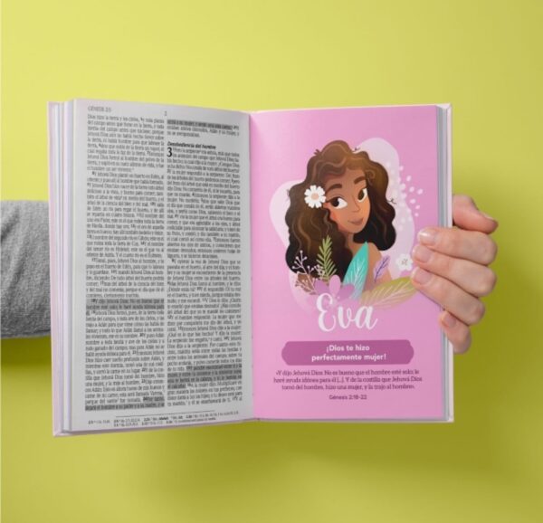 Biblia de Promesas NTV Letra Grande 12pts para niñas Tapa dura - Image 12
