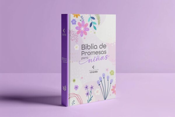 Biblia de Promesas NTV Letra Grande 12pts para niñas Tapa dura - Image 2