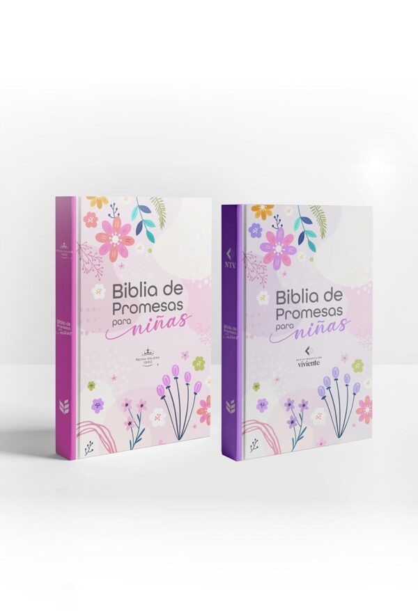 Biblia de Promesas NTV Letra Grande 12pts para niñas Tapa dura - Image 19