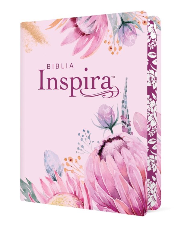 Biblia Inspira NTV Letra Grande 10 SentiPiel Rosa Filament App - Image 2