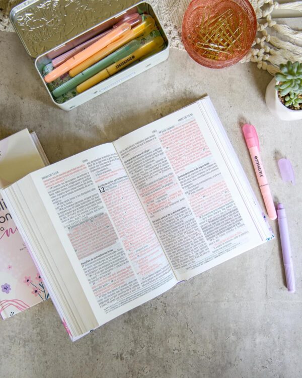 Biblia de Promesas NTV Letra Grande 12pts para niñas Tapa dura - Image 11