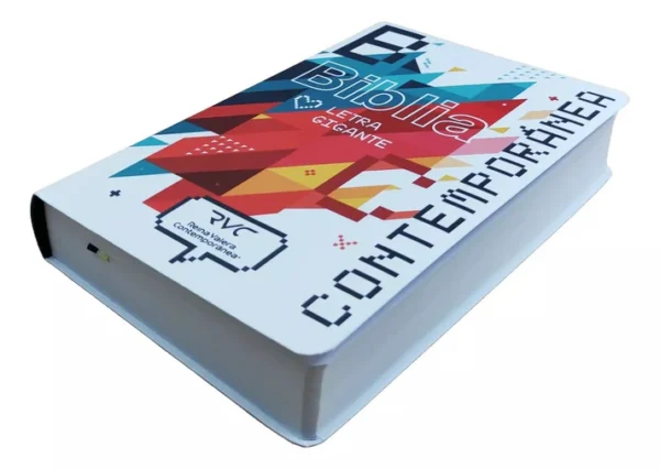 Biblia RVC Letra Gigante 14 Gamer Tapa Semiflexible Colores - Image 4
