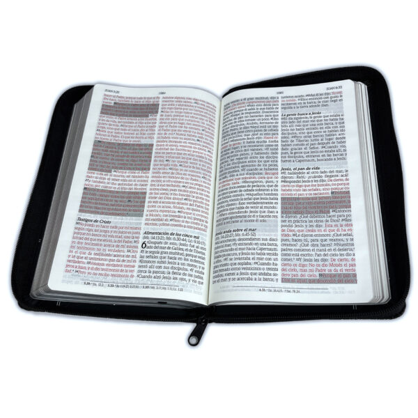 Biblia de Promesas RVR1960 Letra Grande 12 pts Piel Cierre - Image 6