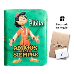 Biblia Amigos por Siempre RVR1960 Verde Compacta