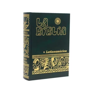 Biblia Católica Latinoamericana De Bolsillo - Tapa Dura - Verde