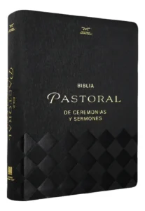 Biblia Pastoral de Ceremonias y Sermones RVC negra