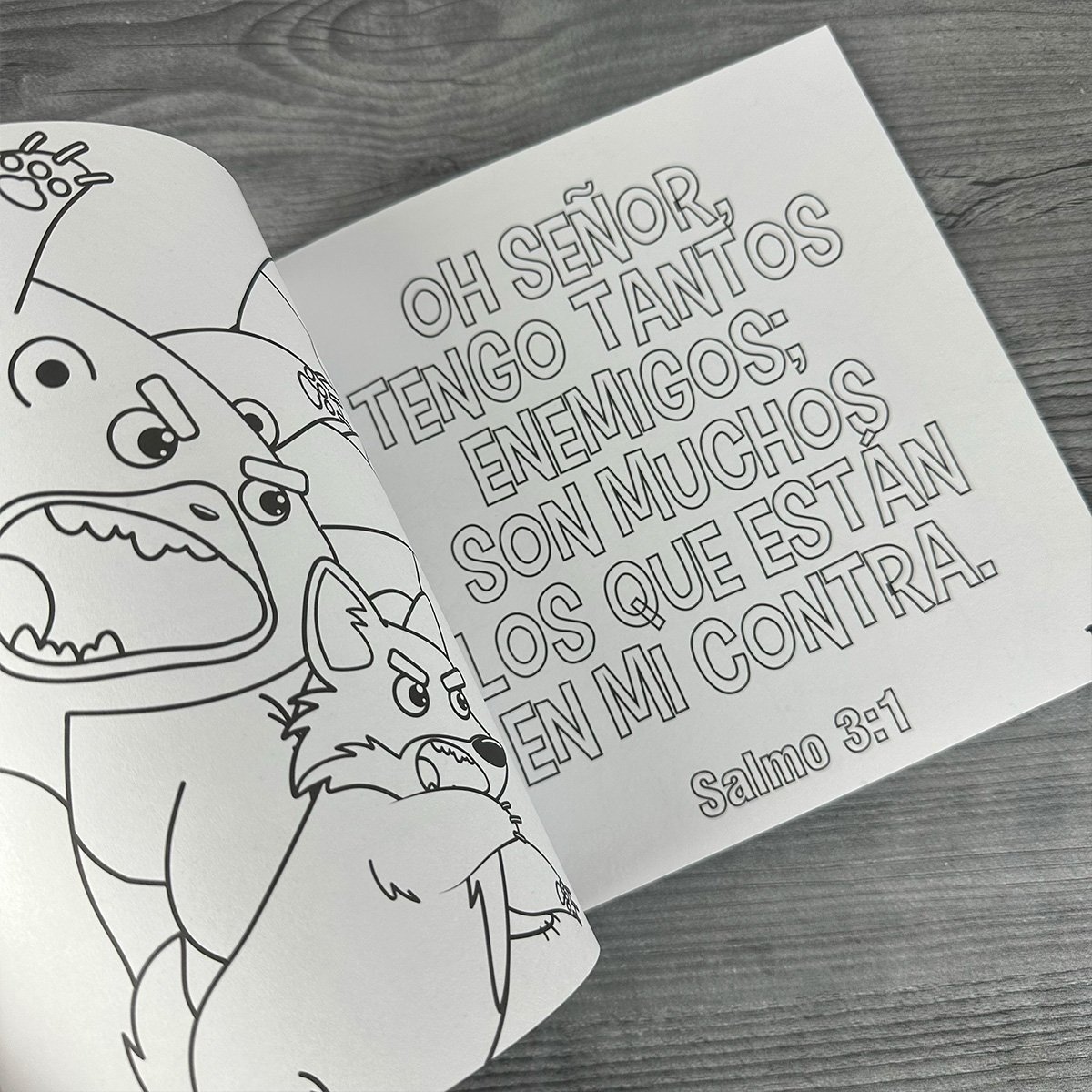 No Temeré – Libro para Colorear – In Christ Kids - Image 6