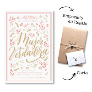 Biblia Devocional Mujer Verdadera Reina Valera 1960 Tapa Dura