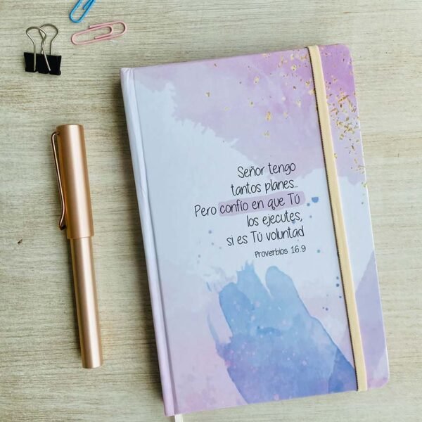 Mis Planes los Confío a Tí Señor – Bullet Journal o cuaderno de puntos