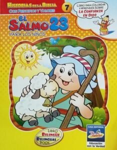 Salmo 23 Para Niños Cartilla Para Colorear [Cartilla] Historias De La Biblia Con Principios Y Valores