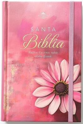 Biblia RVR1960c/ Primavera Rosa/ Tapa Dura Elastico