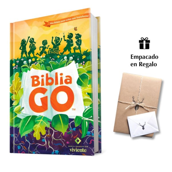 Biblia GO para niños NTV Tapa Dura: Una Biblia para niños que transforma