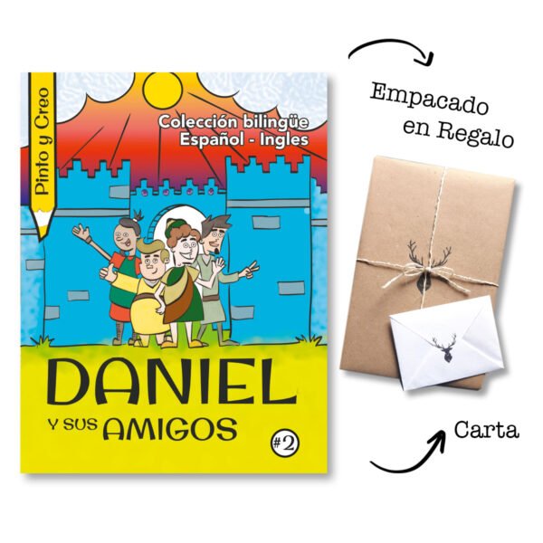 Pinto y Creo – Bilingüe – Daniel y sus amigos [Cartilla] Colección Bilingüe – Español – Inglés #2