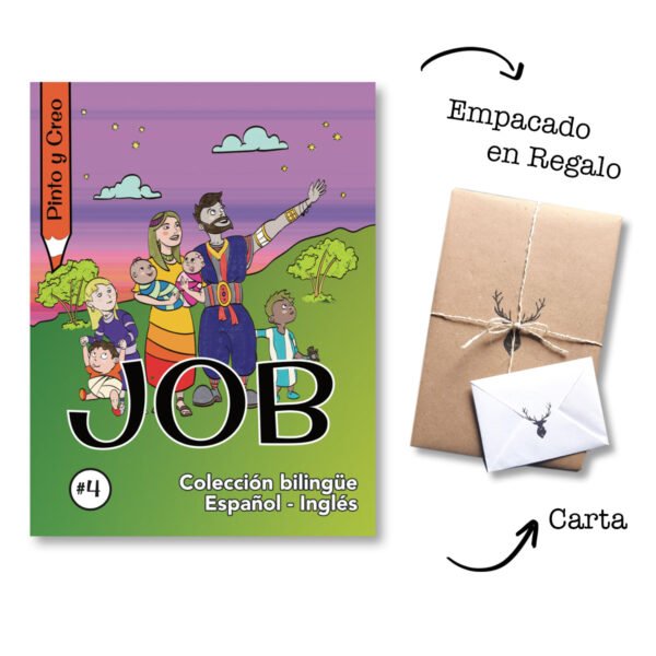 Pinto y Creo – Bilingüe – Job [Cartilla]