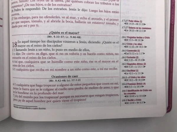 Biblia de estudio Thompson – Mujer RVR1960 - Image 6
