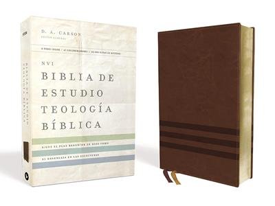 Biblia De Estudio NVI /Teología Bíblica Color Cafe Sigue el plan redentor de Dios como se desenlaza en las escrituras