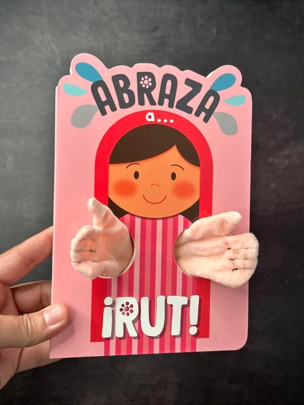 Abraza a Rut – Abba Minis Libro interactivo con brazos de felpa - Image 2