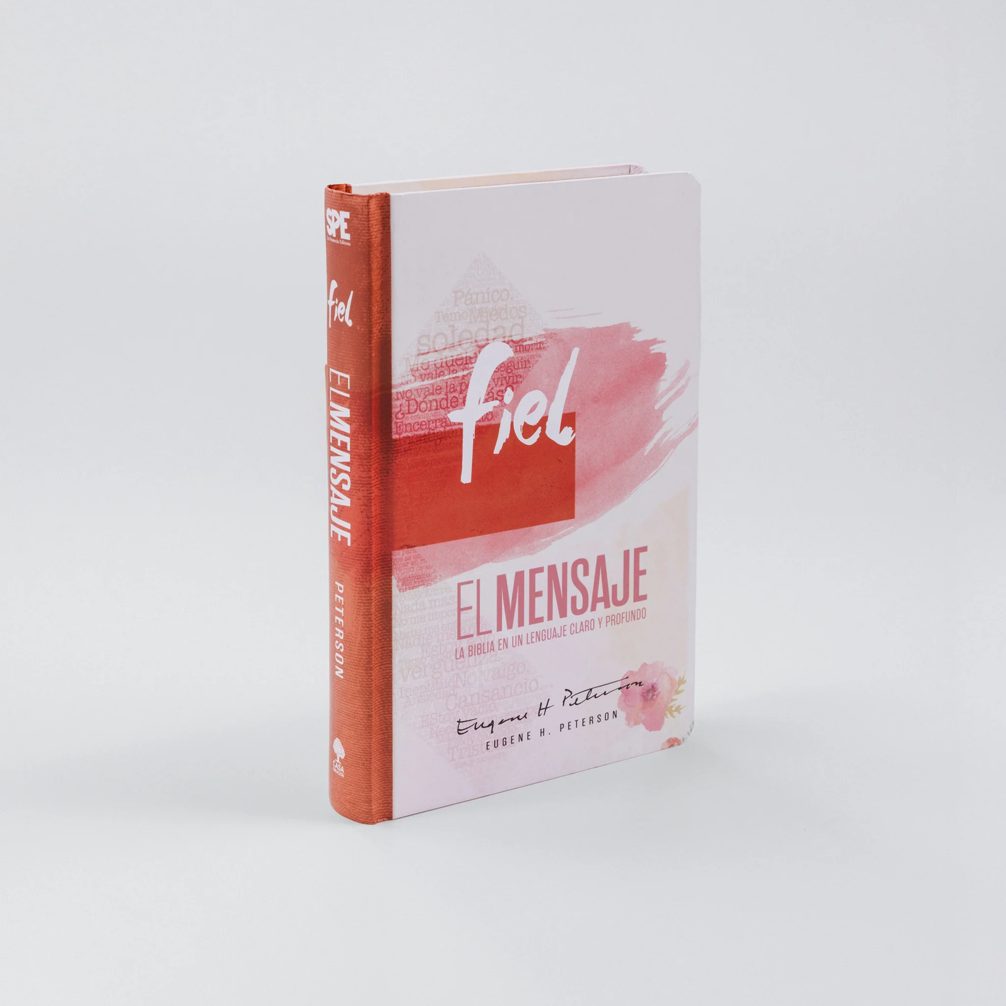 Biblia El Mensaje Edición Fiel – Tapa dura – Pink cross - Image 4