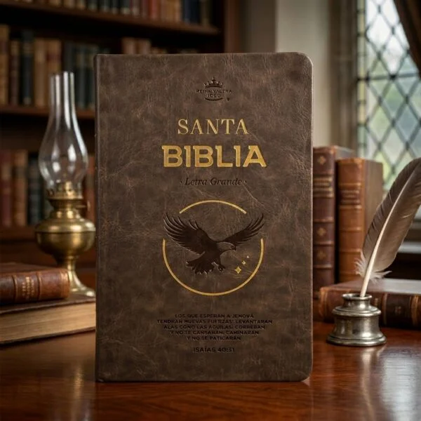 Biblia RVR60 Letra Grande 11 pts – Moka Diseño Águila - Image 3