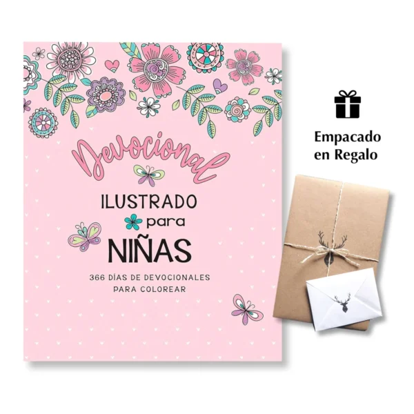 Devocional ilustrado para niñas – 366 devocionales para colorear