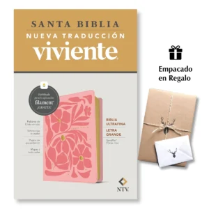 Biblia NTV Rosada Letra Grande Ultrafina Filament