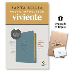 Biblia NTV Azul Letra Grande Ultrafina Filament